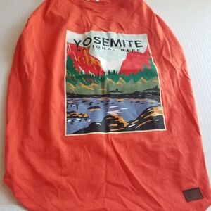 NWOT Dog T-Shirt Yosemite National Park  sz Medium Dog Outfit